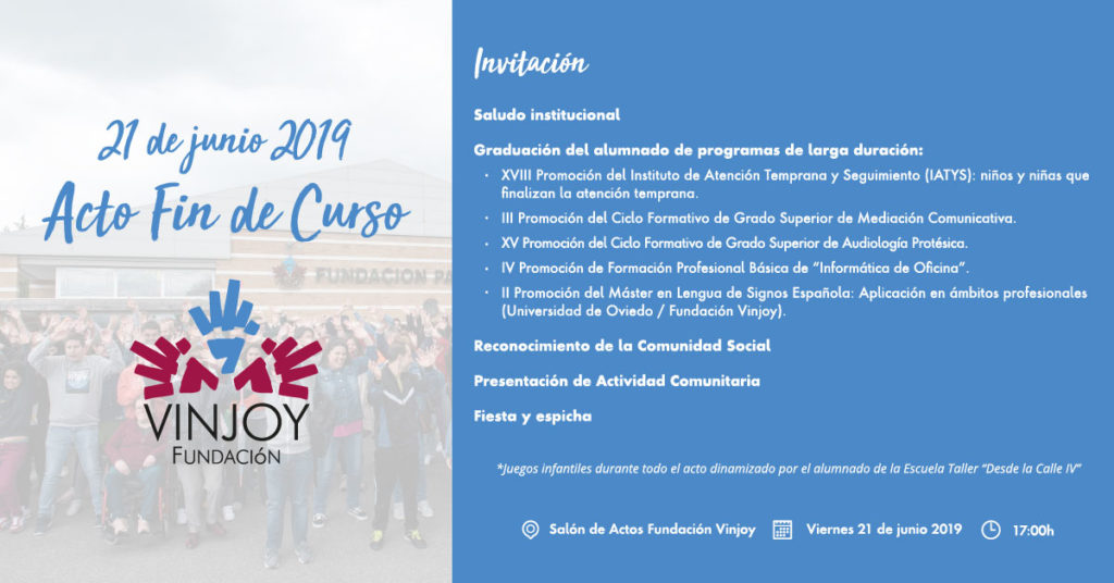 invitación fiesta vinjoy