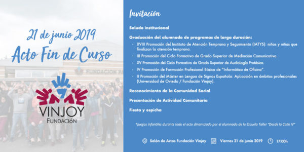 invitación fiesta vinjoy